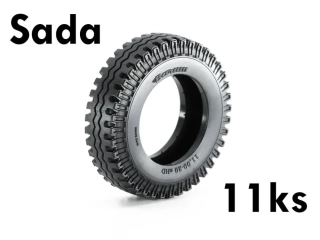 Sada pneumatik (11ks) Barum R20 pro Tatra, LIAZ, Škoda 1:43 Maestro Wheels