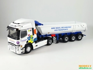 Renault T 480 s návěsem Transports Vermeesch 1:43 Eligor